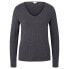 Фото #3 товара TOM TAILOR V-Neckline With Front Logo Coin Sweater
