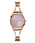 Фото #1 товара Women's Analog Rose Gold Tone Stainless Steel Watch 34 mm