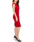 ფოტო #3 პროდუქტის Women's Sleeveless Princess-Seam Sheath Dress