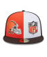 ფოტო #4 პროდუქტის Men's Orange, Brown Cleveland Browns 2023 Sideline 59FIFTY Fitted Hat