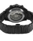 ფოტო #3 პროდუქტის Men's Ascari Swiss Automatic Ion Plating Black Stainless Steel Bracelet Watch 42mm