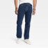 Фото #1 товара Men's Straight Fit Jeans - Goodfellow & Co Dark Blue 40x32