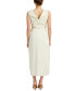 ფოტო #2 პროდუქტის Women's Areli Tie-Waist Cotton Denim Midi Dress