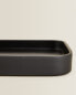 Фото #5 товара Black resin bathroom tray