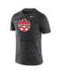 Men's Black Canada Soccer Primary Logo Velocity Legend T-shirt