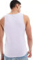 ASOS DESIGN muscle fit vest in lilac