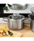 Фото #6 товара Graphite 5Pc Recycled 18/10 Stainless Steel Cookware Set