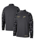 Фото #1 товара Men's Charcoal NDSU Bison OHT Military-Inspired Appreciation Long Range Raglan Quarter-Zip Jacket