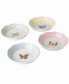 Фото #1 товара Butterfly Meadow Porcelain Fruit Dishes, Set of 4