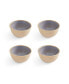 Minerals Small Bowls, Set of 4