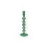 Candleholder Romimex Green Glass 9 x 27 x 9 cm