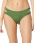 Фото #1 товара Vince Camuto Cut Out Bikini Bottom Women's Green L