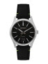 Фото #2 товара SEIKO Big Date Quartz Black Dial Men's Watch SUR517P1