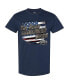 Фото #1 товара Men's Navy 2023 Daytona 500 TrueTimber Camo T-shirt