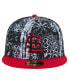 Фото #2 товара Men's Black St. Louis Cardinals Sands 59FIFTY Fitted Hat