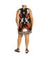 ფოტო #3 პროდუქტის Plus Size Nala Print Dress