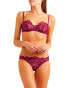 Фото #2 товара I.D. Sarrieri Womens Midnight Balconette Bra Orchid Purple Size 32D