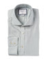 Фото #1 товара Charles Tyrwhitt Non-Iron Cambridge Weave Cutaway Extra Slim Fit Shirt Men's