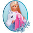 Simba - Steffi Love Princess and Horse - Model Doll 29cm - Kleid + Tiara - Friseurzubehr inklusive