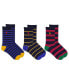 ფოტო #2 პროდუქტის Big Boys Fun Multi Stripe 3 Pack