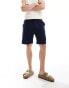 Фото #4 товара Brave Soul shorts with elasticated waist in navy