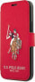 Фото #1 товара Чехол для смартфона U.S. Polo Assn. iPhone 12 mini 5,4" красный Book Polo Embroidery Collection