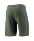 Фото #4 товара Men's Heathered Green Washington Nationals Mainstream Logo Terry Tri-Blend Shorts
