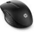 HP 430 Multi-Device Wireless Mouse - Ambidextrous - Optical - RF Wireless + Bluetooth - 1200 DPI - Black