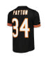 Фото #3 товара Men's Walter Payton Black Chicago Bears Retired Player Name and Number Mesh Top