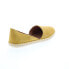 Фото #8 товара Miz Mooz Cherie Womens Yellow Suede Slip On Espadrille Flats Shoes 6