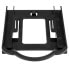 StarTech.com 2.5" SSD/HDD Mounting Bracket for 3.5" Drive Bay - Tool-less Installation - 8.89 cm (3.5") - Carrier panel - 2.5" - IDE/ATA - Serial ATA - Serial ATA II - Serial ATA III - Serial Attached SCSI (SAS) - Black - Plastic