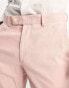 ASOS DESIGN super skinny linen mix suit trouser in pastel pink Розовый, W32 L32 - фото #3