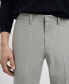 ფოტო #5 პროდუქტის Men's Stretch Fabric Super Suit Pants