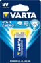 Фото #1 товара Алкалиновая VARTA батарея 9V одноразовая 1 шт.