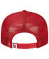 Men's Red St. Louis Cardinals Team Color Trucker 9FIFTY Snapback Hat Красный - фото #5