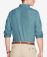 ფოტო #2 პროდუქტის Men's Long Sleeve Classic-Fit Chambray Shirt