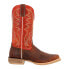 Фото #1 товара Durango Rebel Pro Embroidery Square Toe Mens Brown, Red Casual Boots DDB0476