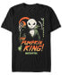 Men's Nightmare Before Christmas Pumpkin King Short Sleeves T-shirt Черный, XSmall - фото #1