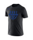 Men's Black Duke Blue Devils Basketball Drop Legend Performance T-shirt