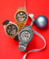 ფოტო #4 პროდუქტის Men's Automatic Gold-Tone Stainless Steel Bracelet Watch 46mm 98A178