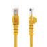 Фото #4 товара StarTech.com Cat5e Ethernet Patch Cable with Snagless RJ45 Connectors - 10 m - Yellow - 10 m - Cat5e - U/UTP (UTP) - RJ-45 - RJ-45