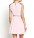 Фото #2 товара Ted Baker 195899 Womens Sasha Embellished Fit & Flare Dress Pink Size 6 US
