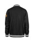Фото #2 товара 47 Brand Men's Black San Diego Padres Wax Pack Pro Camden Full-Zip Track Jacket