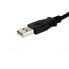 StarTech.com 3 ft Panel Mount USB Cable A to A - F/M - 0.9 m - USB A - USB A - USB 2.0 - Black