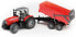 Фото #1 товара Bruder Massey Ferguson 7480 with tipping trailer - Black - Red - Tractor model - Plastic - 3 yr(s) - Boy - 1:16