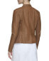 Фото #2 товара Marc New York Glenbrook Feather Leather Coat Women's Xs