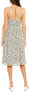 Фото #2 товара WAYF 251385 Women's Rosie Slit Front Wrap Dress Leopard Print Size Large