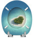 Фото #14 товара Аксессуары для ванной и туалета SANILO® Сиденье для унитаза с автоподъемником Dream Island