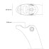 DEDA Staffa Seatpost Mount Kit For Rear Light/Garmin Varia/Bryton Gardia/GoPro