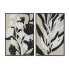 Фото #1 товара Картина Home ESPRIT Белый Чёрный Бежевый Лист растения город 63 x 4,3 x 93 cm (2 штук)